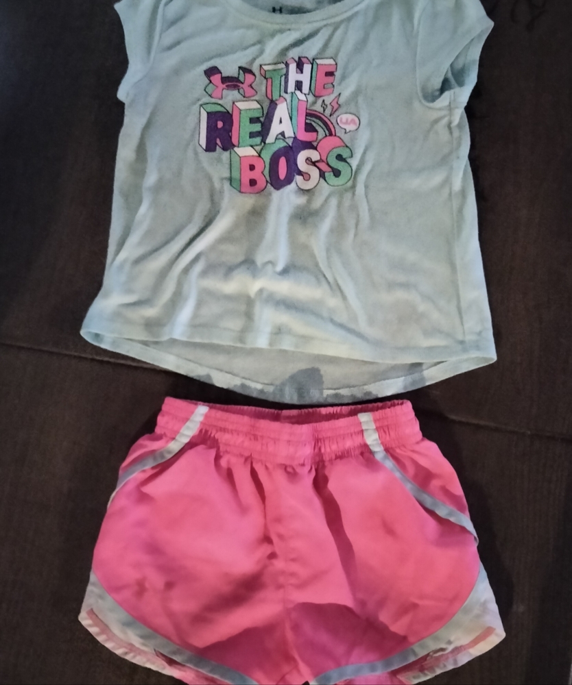 2t girls under armour outfit